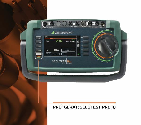 Qualifikation – Messung der ortsveränderlichen Betriebsmittel