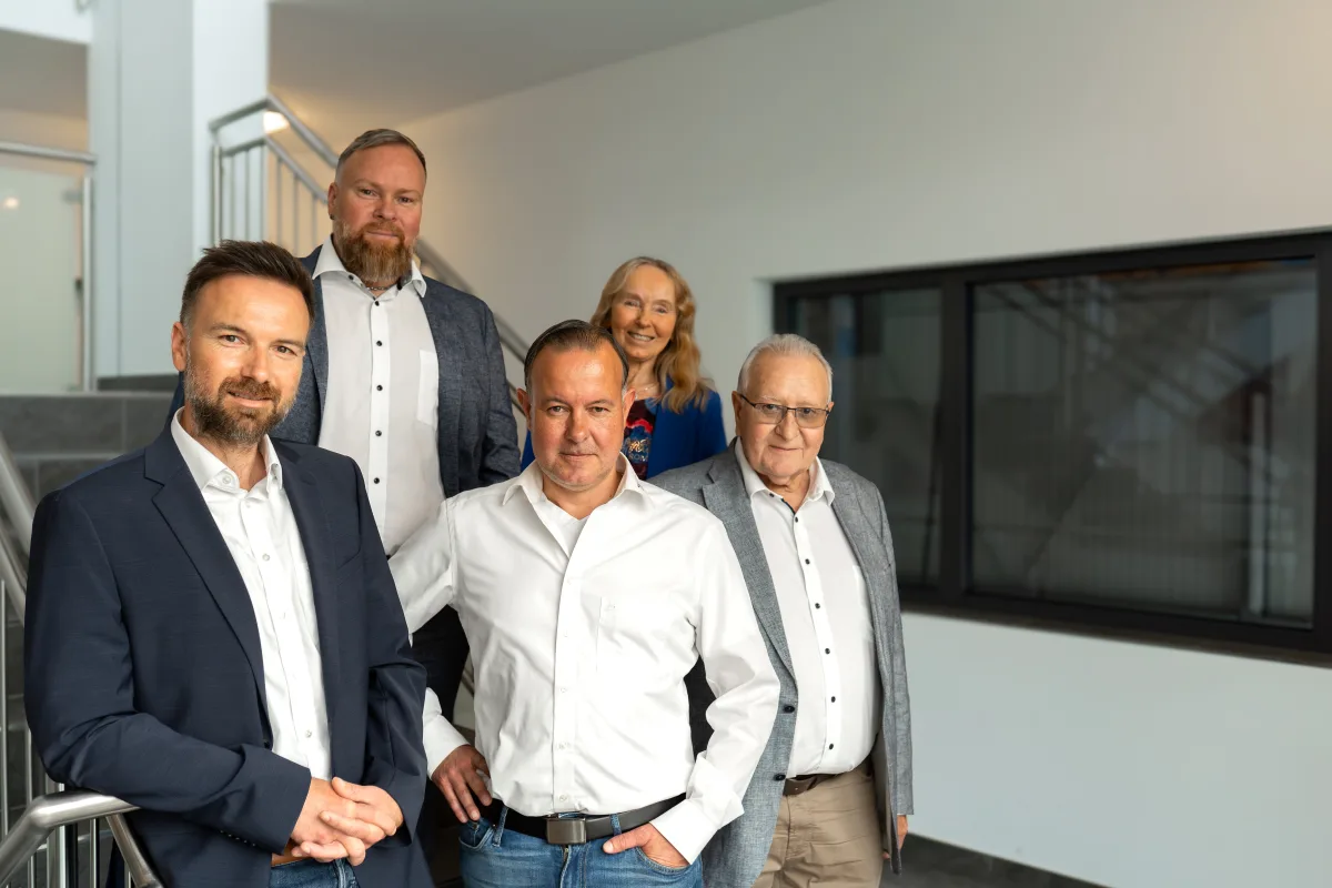 Die Geschäftsführung der MPS Elektrotechnik GmbH: Familie Graf